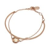 SWAROVSKI スワロフスキー ブレスレット 5683452 M バングル Sublima アクセサリー ローズゴールド レディース