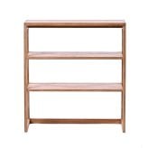 ラック リブキャビネット幅80cm専用 チェストトップパーツ 単品 幅80cm キャビネット シェルフ リブ デザイン 天然素材 チーク無垢 木製 アジアン 収納 玄関 ディスプレイ 棚板 調整可能 北欧 モダン 新生活