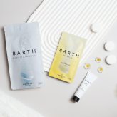 【化粧箱入り/公式】BARTH ハンドクリーム 重炭酸入浴剤 カモミールシトラス 無香料 Hand Care Set -Citrus-（ 無着色 高級感 リラックスグッズ いやしグッズ 詰め合わせ プチギフト 女性 男性 プレゼント 記念日 おしゃれ 内祝い お祝い お礼 結婚 出産 誕生日 新生活 クリスマス 実用的）