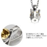 シトリン ブルートパーズ ネックレス シルバー925 ネックレス 11月誕生石 一粒 銀 チェーン 長さ選べる 40cm 45cm 50cm ギフトラッピング可能 シンプル 華奢 上品 ミリオンベル 彼女 妻 女性 レディース 誕生日 プレゼント ハロウィン 【品番：CG-SP-29051SV-11】