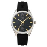 ヴェルサーチェ 腕時計 メンズ ブラック シルバー ゴールド 42mm VERSACE V-VERTICAL シリコンベルト スイス製 メンズ腕時計 軽量 ブランド おしゃれ プレゼント ギフト 卒業 入学 お祝い