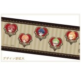 ディズニー ツイステッドワンダーランド YOJOテープ ツイステ シール 文具 養生テープ イエロー グッズ