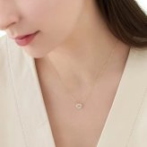 【無料ラッピング】  ヨンドシー 4℃ Spring Collection K10イエローゴールド ネックレス ホワイトトパーズ ブランド 正規品 新品 ギフト プレゼント 人気 おすすめ 誕生日 クリスマス 送料無料