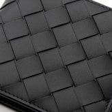 ボッテガヴェネタ BOTTEGA VENETA 二つ折り財布 メンズ レディース イントレチャート 本革 レザー ブラック 黒 小銭入れ付き カード4枚 札入れ コンパクト財布 749412 V3US1 8803