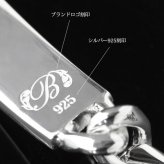 ハワイアンジュエリー ペア ブレスレット 刻印 無料 誕生石入れ可 幅8mm＆11mm 2本セット IDプレート シルバー925 文字 ブレスレット パーツ 名入れ BY THE SEA バイザシー カップル 夫婦 プレゼント ハロウィン 【品番：BL101-BL102P】