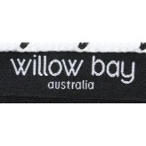 ウィローベイ ショルダーバッグ レディース ブランド WILLOWBAY ブティックタイニー マザーズバッグ  2WAY BLACK