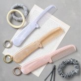 新作入荷 ヘアコーム ヘアブラシ ブラシ 折りたたみ コーム 櫛 クシ 静電気除去グッズ 静電気 帯電 静電気グッズ 髪 髪型 広がり 折りたためる コンパクト 薄い 美髪コーム メンズ レディース 美容 ヘアケア さらさら マッサージ 男性 女性 贈り物 お配りギフト