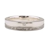 【レーザー刻印対応】【20文字まで刻印◎】ペアリング シルバー アクセサリー 名入れ ダイヤモンド シルバー925 ピンクゴールド ブラック メンズ レディース