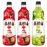 CJ FOODS　美酢（ミチョ）アソートセット　希釈用900ml x 3本　韓国製　100%果実発酵のお酢　調味酢（ざくろ　2本、マスカット 1本）?フラクトオリゴ糖使用　#80406　賞味期限:2026.12.16