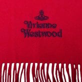 ヴィヴィアンウエストウッド VIVIENNE WESTWOOD マフラー 25-W00Q7-H401 レディース メンズ レッド マフラー