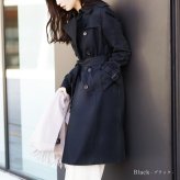トレンチコート ロング丈 ライナー付き 100cm丈 レディース 撥水加工 春コート フォーマルコート アウター ロングコート ライトアウター 入学式 入園式 卒入学 通勤 通学 大きいサイズ ベージュ ネイビー 卒業式 卒園式 ギフト プレゼント 6F (2261r)