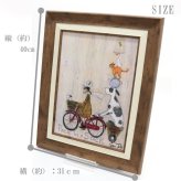 Sam Toft アートフレーム パックインスタック st-05842 絵画 ギフト アート おしゃれ 北欧 お部屋 動物 アニマル