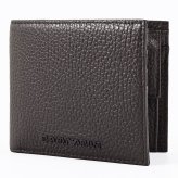 エンポリオ アルマーニ EMPORIO ARMANI 二つ折り財布 イーグルロゴ 小銭入れ付 メンズ ブラウン Y4R167 Y068E U6030 ウォレット レザー 折財布 送別会 誕生日 お中元 結婚祝い 結婚式 彼氏 息子 夫 男性 財布 高級 父の日 母の日【スペシャルラッピング660円(別売り)】クリスマスプレゼント ファッション小物 ホワイトデー
