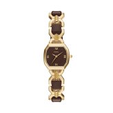 フォッシル FOSSIL 腕時計 レディース HARLOW アナログ ブラウンレザー＆ゴールドトーン ステンレススチールウォッチ ES5497【2026 新作】