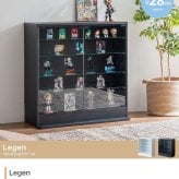 推し活 棚 推し活収納 コレクションケース 幅80cm×奥行34cm×高さ81.2cm コレクションラック コレクションボード フィギュア ケース ディスプレイラック ガラス 壁面収納 大型大人かわいいインテリア 新生活