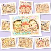 結婚記念日のプレゼントに、心に残るお祝いを、似顔絵で届けます。下書き確認あり。修正無料で納得の表情になるまで調整します。 結婚記念日 似顔絵 ギフト 手描き 贈り物 プレゼント 名入れ 結婚記念日 金婚式 結婚10周年 結婚30周年 周年記念 記念日 夫婦 家族 両親 下書き確認 名入れ 修正無料 親孝行 かわいい 喜ばれる 似てる 感謝 親孝行 結婚記念日 周年 記念日 古希祝い 米寿祝い