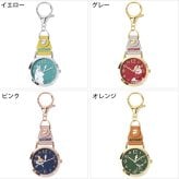 ムーミン ニョロニョロ 秒針 キーチェーンウォッチG 定形外 送料無料 キーホルダーウォッチ カラビナウォッチ 時計 MOM031 リトルミイ MOOMIN スナフキン キャラクター 北欧 通勤 通学 シンプル カラビナ 付けやすい かわいい
