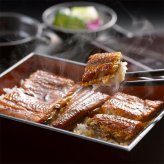 敬老の日 ギフト うなぎ 割烹 一愼 特製 蒲焼 ｜蒲焼カット55g×3袋、山椒×3袋、ボトルたれ50ml×1本｜敬老の日メッセージ付【お届け期間：9月19日～9月21日】 遅めの お中元 ※沖縄・北海道は配送不可