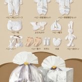 ベビーギフトセット 18点セット 出産祝い 新生児 オールシーズン 綿100％ 肌着 ベビー服 赤ちゃん スタイ おくるみ 帽子 ミトン ベビー用品 赤ちゃん 出産準備 男の子 女の子 プレゼント ギフトボックス 靴下ソックス ギフトセット 無農薬 ギフト