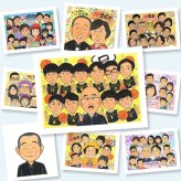 似顔絵 卒団 贈り物 名入れ プレゼント 手描き ギフト 卒部 スポ少 卒団 部活 引退 スポーツ少年団 記念 大人数 仲間 監督 先輩 コーチ 名入れ 下書き確認 修正無料 似てる そっくり 一生もの 実績多数 引退 仲間 部活 思い出 節目 感動 同窓会 色紙 感謝の品 サプライズ 感激 二次会 初任給 お祝い返し キレイ 卒寿祝い 家族 喜寿祝い カラフル