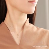 ゴールド ネックレス K18 18金 ネックレス ダイヤモンド ゴールド ネックレス チェーン キー 鍵 選べる3色 イエロー ピンク ホワイト シンプル 華奢 上品 ご褒美 彼女 妻 女性 レディース 誕生日 プレゼント ハロウィン 【品番：CG-TI-748】