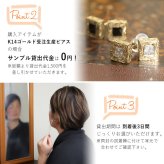 サンプルピアス貸出券