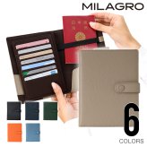 MILAGRO シュリンクレザー・マルチウォレット