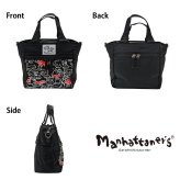 【Manhattaners】71-2475 アベニュー 2WAYバッグ レディース かばん 鞄 カバン バッグ 斜め掛け 手持ち マンハッタナーズ ブラック ベージュ カーキ 使いやすい 普段使い 猫 おしゃれ かわいい プレゼント ギフト 母の日 敬老の日