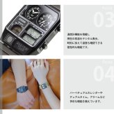 シチズン アナデジテンプ CITIZEN ANA-DIGI TEMP 復刻モデル 腕時計 メンズ レディース ブラック JG2105-93E
