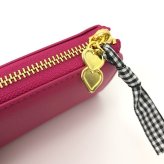 ピーナッツ スヌーピー シンプルスヌーピーシリーズ LF束入れ ピンク ウォレット グッズ