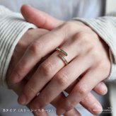 ステンレス ストーンリング ハグリング きらきら シェル 貝殻 ゴールド 指輪 プチプラ 高見え ラグジュアリー レディース 女性 金属アレルギー対応