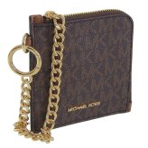 マイケルコース MICHAEL KORS カードケース コインケース 小銭入れ アウトレット JET SET TRAVEL MD ZA WALLET 35S6GTVC6B BROWN ブラウン