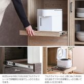 レンジ台 キッチン収納 キッチンラック オープンタイプ 台所ラック 台所収納 キッチン棚 炊飯置き トースター置き 収納ラック扉付き収納 オープン棚 引き出し オープンスペース おしゃれ 北欧 インダストリアル ブラック：