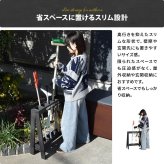 ガーデン・ツール収納ラック ONGZ0411 完成品 天然木 収納ボックス ヴィンテージ 幅58.5cm 奥行26.5cm 高さ68cm ガーデン雑貨 木製ツールスタンド 掃除用具入れ フック付き収納 傘立て 木製スタンド 天然木 杉 屋外収納 ガー