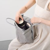 トートバッグ 軽量 レディース 通販 ショルダーバッグ 2way バッグ 斜め掛け ななめ掛け 2WAY ボトルホルダー 仕切りあり ハンドバッグ 手提げ コンパクト 斜めがけ ポケット多め ファスナー デイリー 無地 シンプル ユニセックス 男女兼用 お散歩