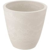 リッチェル ボタニー プレーンポット 20型 ホワイト 10個セット 植木鉢 おしゃれ プラスチック 陶器風 観葉植物 多肉植物 サボテン 鉢 軽量 割れにくい 室内 インテリア 園芸用品