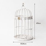 ペット家具 ペット用品 バードゲージ 籐家具 雑貨 バスケット かご カゴ ガーデニング フラワーアレンジメント ハンギングバスケット 籐 ラタン ガーリー 姫系 フレンチカントリー ロイヤル 鳥かご かわいい 可愛い ナチュラ