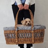 籐のペットキャリー(M) No.1010 キャリー おしゃれ キャリーバッグ ワクチン接種 動物病院 ラタン製ペットキャリーバッグ ボストンバック コンテナ小型犬用 ペットキャリー 猫 犬 う