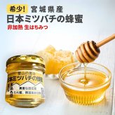 送料無料【数量限定！】 日本ミツバチ はちみつ 宮城県産 非加熱 生はちみつ 百花蜂蜜 百花蜜 希少 ニホンミツバチ にほんみつばち 国産