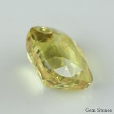 非加熱 イエローサファイア 1.00ct ルース 宝石 裸石 サファイア 黄 緑  イエロー グリーン ノーヒート ジュエリー オリジナル 制作 コレクション 誕生石 9月 記念 お守り 誕生日