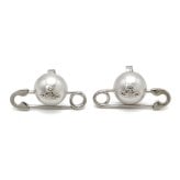ヴィヴィアンウエストウッド VIVIENNE WESTWOOD ピアス 62010004-02P154 JORDAN EARRINGS プラチナム シルバー