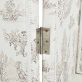 スクリーン Toile de Jouy(トワル ド ジュイ) Jennifer Taylor ジェニファーテイラー ロココ調 アンティーク調 ヨーロピアン クラシック インテリア 布張り エレガント おしゃれ 輸入家具 間仕切り 衝立