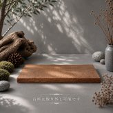 茶釜の組み木｜国産ヒノキ｜和風インテリア・木製置き物｜お茶好きの方への贈り物にも｜ハンドメイド