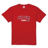 還暦祝い 名入れTシャツ｜60歳の誕生日に｜大リーグユニフォーム風 KANREKI60・レッド