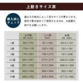 夏ラグ 夏用カーペット 純国産 い草 上敷き はっ水 カーペット 双目織 本間8畳 (約382×382cm） 新生活