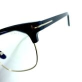 TOM FORD トムフォード メガネフレームTF6001-K-B アジアンフィットモデル Black/Gold｜男性向けギフト 彼氏へのプレゼント 父の日 誕生日 上司や同僚への贈り物 記念日や就職祝いに最適｜高級ブランドアイウェア 新品未使用 ラッピング対応 送料無料 専用ケース付