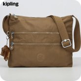 キプリング ショルダーバッグ レディース ブランド Kipling アルバー K13335-1NA Smooth Khaki