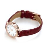 セイコー レディース 腕時計 ブランド カレンダー AHJK446 SEIKO アルバ アンジェーヌ ホワイト ワインレッド 赤