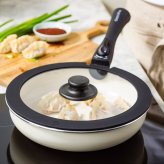 GreenPan グリーンパン クリックシェフ ガラス蓋26cm NR-04400 フライパン蓋/フタ/ふた/ガラス/持ちやすい/使いやすい/26cm/グリーンパン/クリックシェフ/