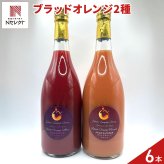 愛媛 エヒメエンゲージファーム ブラッドオレンジジュース セット 2種 計6本入 フルーツジュース 果汁飲料 ストレート ジュース 国産